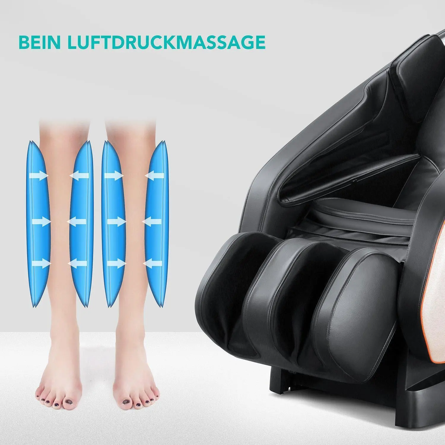 NAIPO Münzbetriebener Massagesessel, mit Münzeinwurf, Gewerblich, Design-Award - Image 4