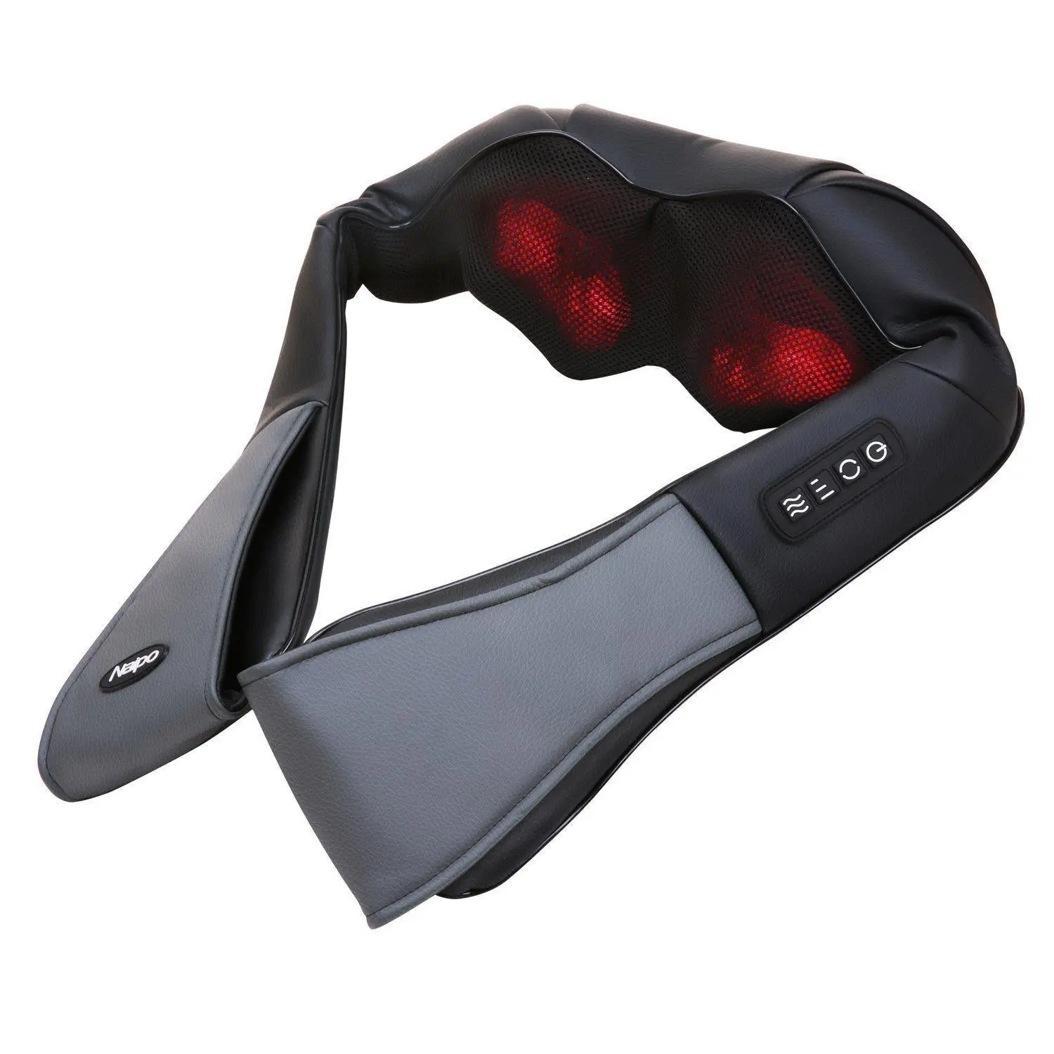 NAIPO Massagegerät, Elektrisches Nackenkissen Shiatsu,  Wärmefunktion , kabelgebunden - Image 3